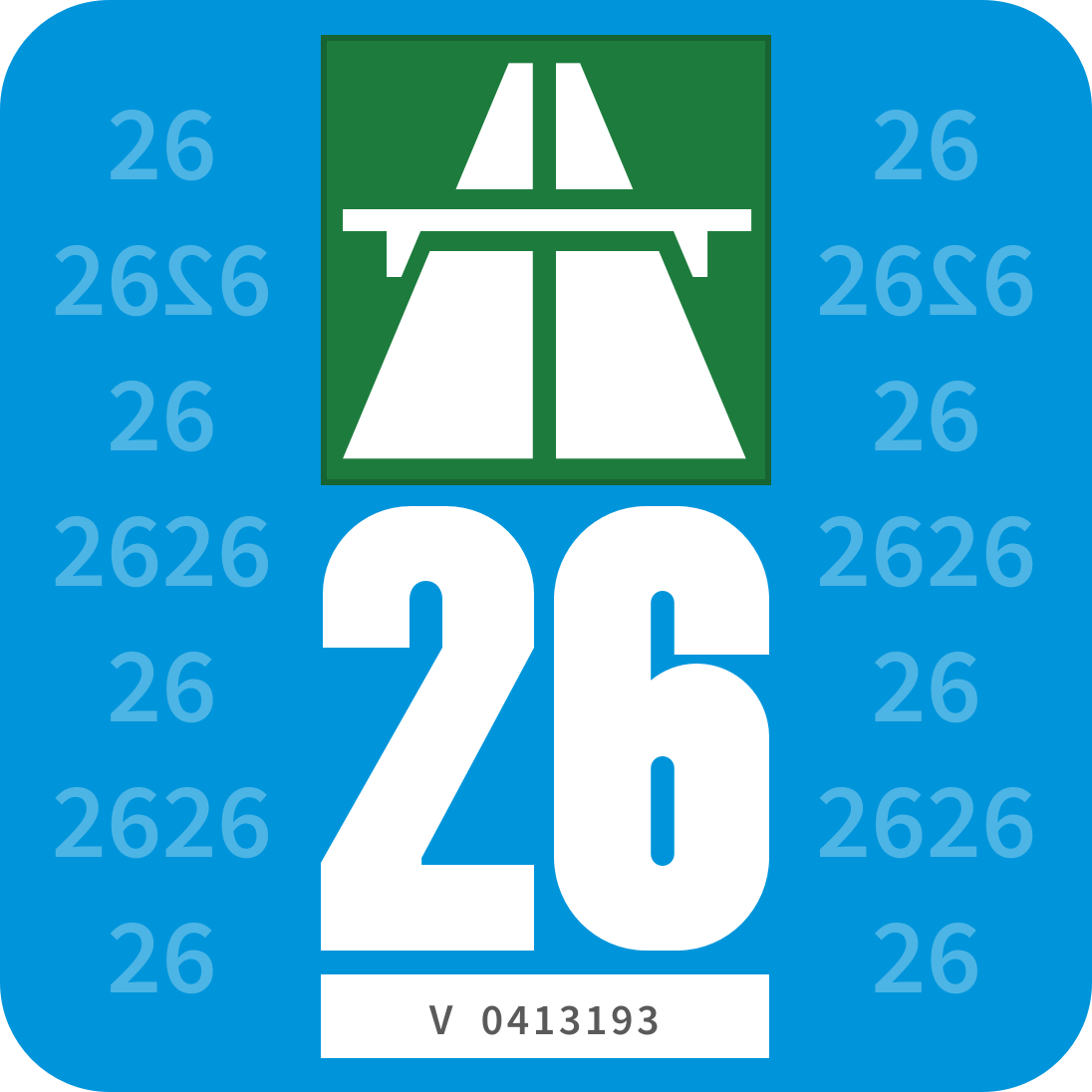 Wegenvignet Zwitserland 2026